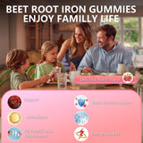 NEWOLITE Beet Root Gummies displayed with fresh beets