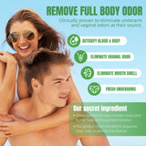 Newpie Chlorophyll 7-in-1 Internal Odor Support Supplement with green tea leaves