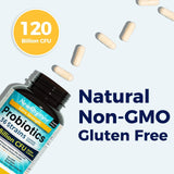 NewRhythm Extra Strength Probiotic bottle with label