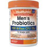 NewRhythm Men's Probiotics 150 Billion CFU front view
