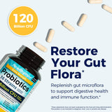 NewRhythm Probiotic Supplement side view showing capsule details