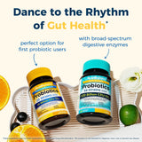 NewRhythm Probiotics 50 Billion CFU capsules with natural ingredients