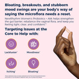 NewRhythm Probiotics for Women 120 Billion CFU capsule close-up