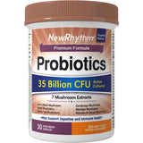 NewRhythm Probiotics + Mushroom 50g front view