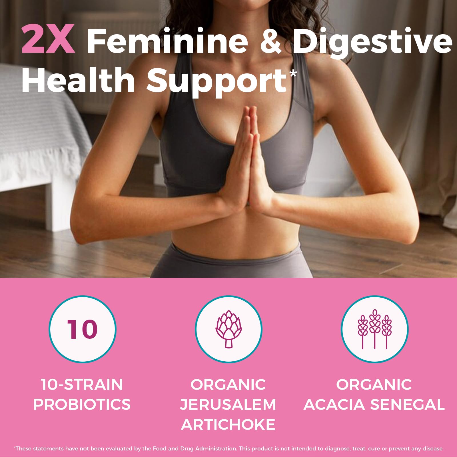 NewRhythm Women's Probiotics ingredients list