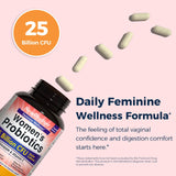 NewRhythm Women's Probiotics side view showing capsule