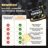 Newrish Shilajit Gummies on a kitchen counter