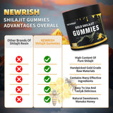 Newrish Shilajit Gummies with Manuka Honey ingredients list