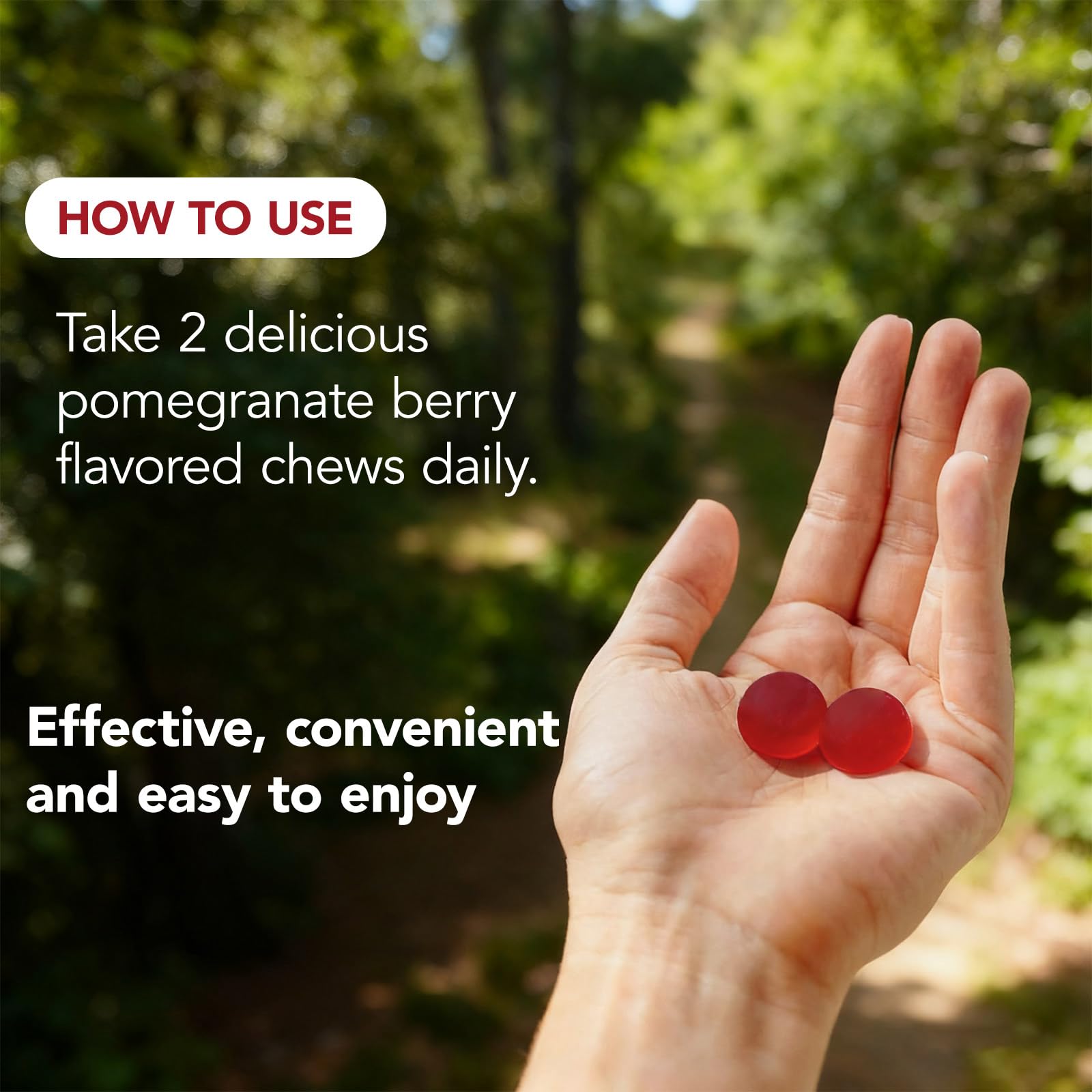 newseel Beet Root Gummies showing serving size