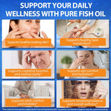newseel Omega-3 Fish Oil Softgels close-up of softgels