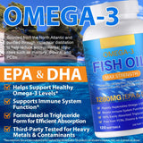 newseel Omega-3 Fish Oil Softgels packaging