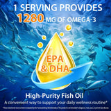 newseel Omega-3 Fish Oil Softgels side view