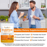 newseel Pumpkin Seed Oil and Saw Palmetto Supplement lifestyle scene