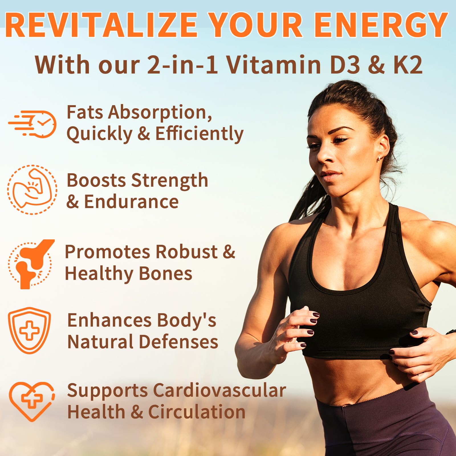 newseel Vitamin D3 K2 Softgels nutritional information