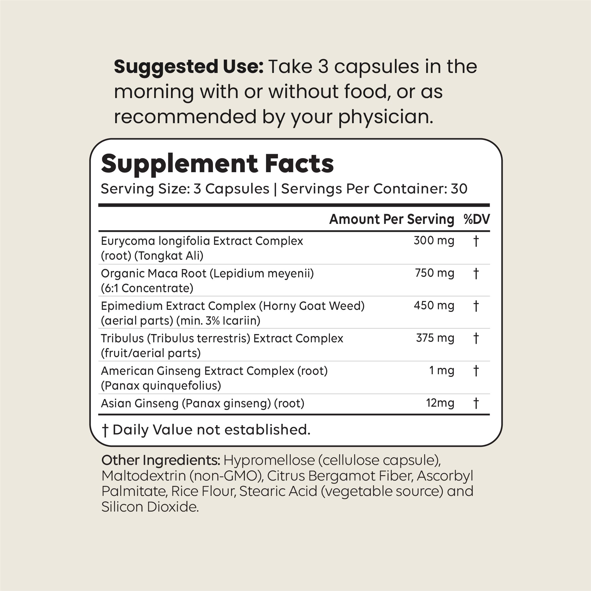 Newt Alpha Erect Male Performance Multivitamins capsules on a table