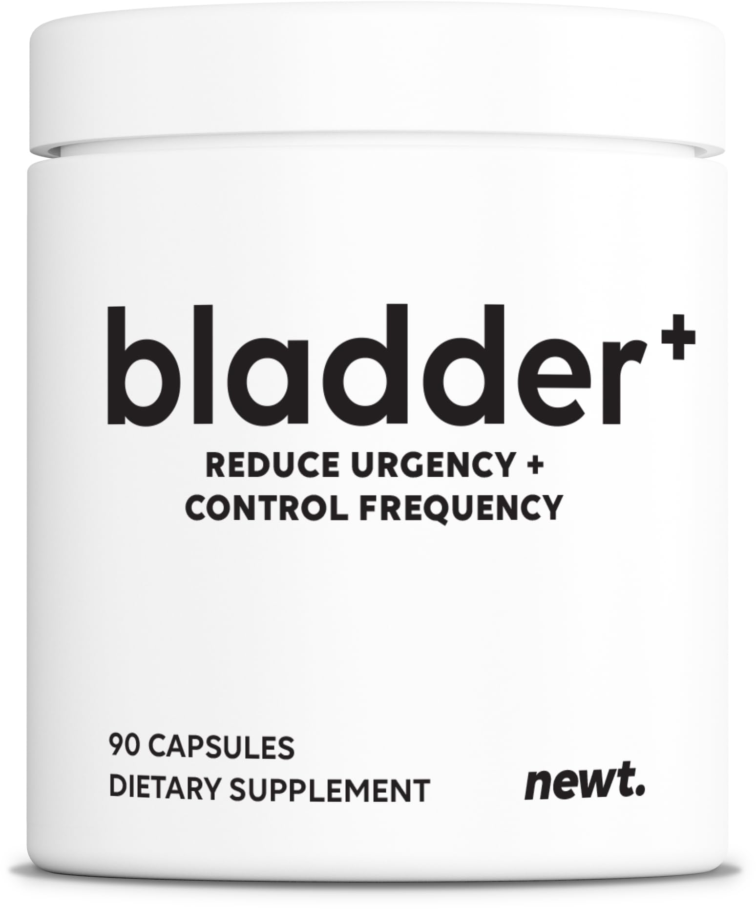 Newt Bladder Control Support Supplement 90 capsules front view