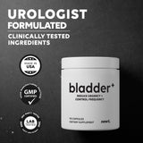 Newt Bladder Control Support Supplement bottle side view
