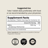 Newt SAM-e Multimineral Supplement opened with capsules visible