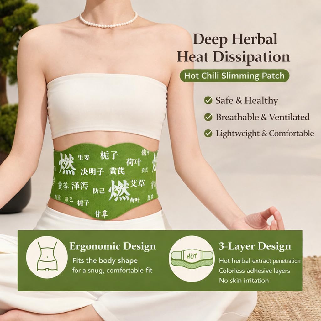 NEWUREHO Herbal Balance Patch application on skin
