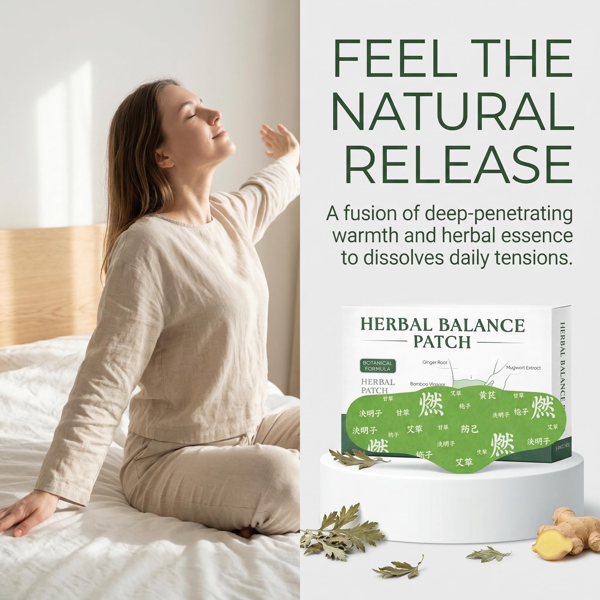 NEWUREHO Herbal Balance Patch side view