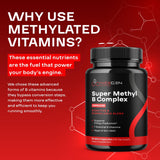 NEXGEN BLENDS B-Complex Methylated Vitamins 50g lifestyle scene