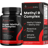 NEXGEN BLENDS B-Complex Methylated Vitamins 60 Capsules front view