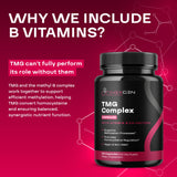 NEXGEN BLENDS B-Complex Trimethylglycine Supplement ingredients list