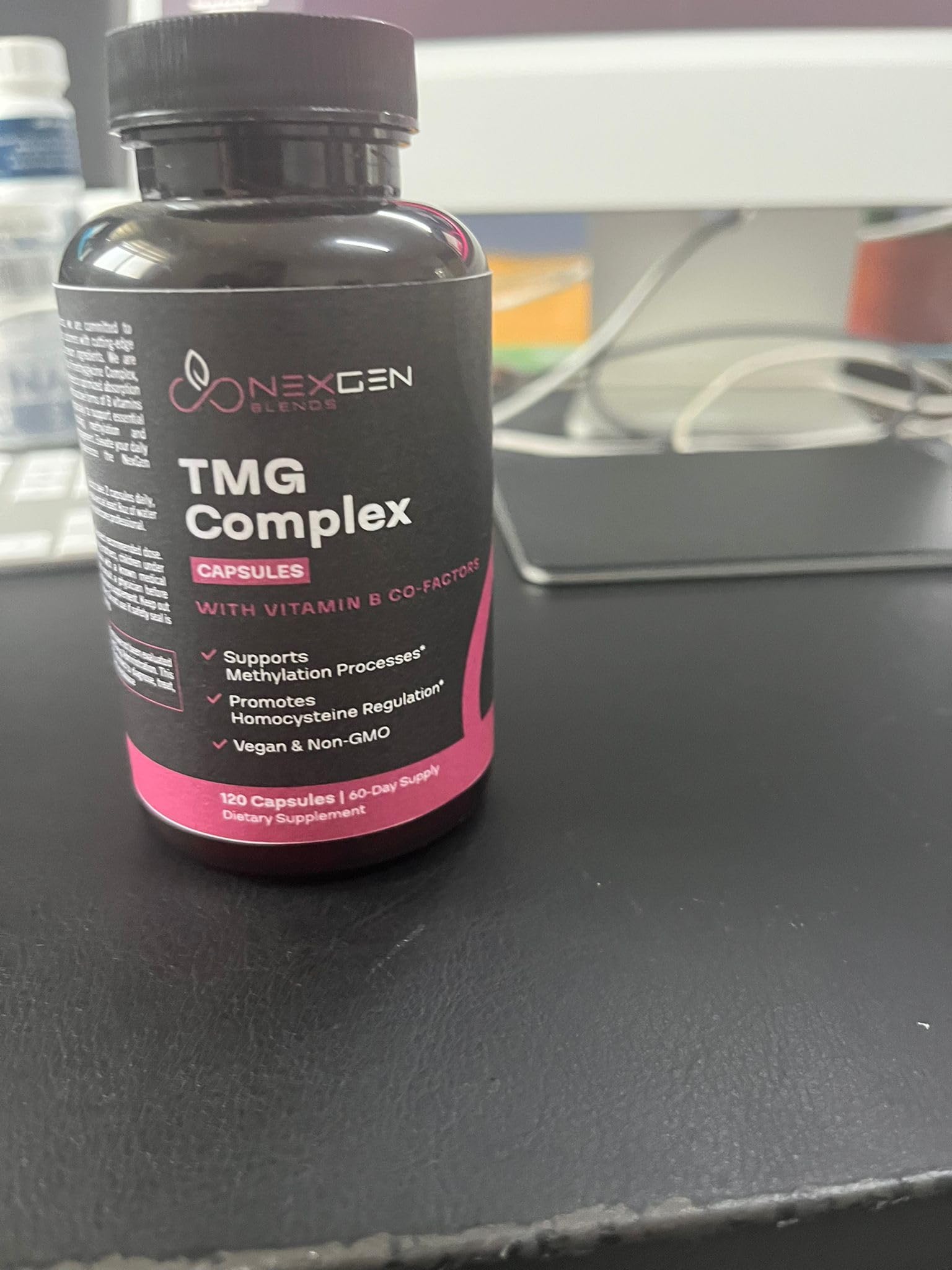 NEXGEN BLENDS B-Complex Trimethylglycine Supplement lifestyle scene