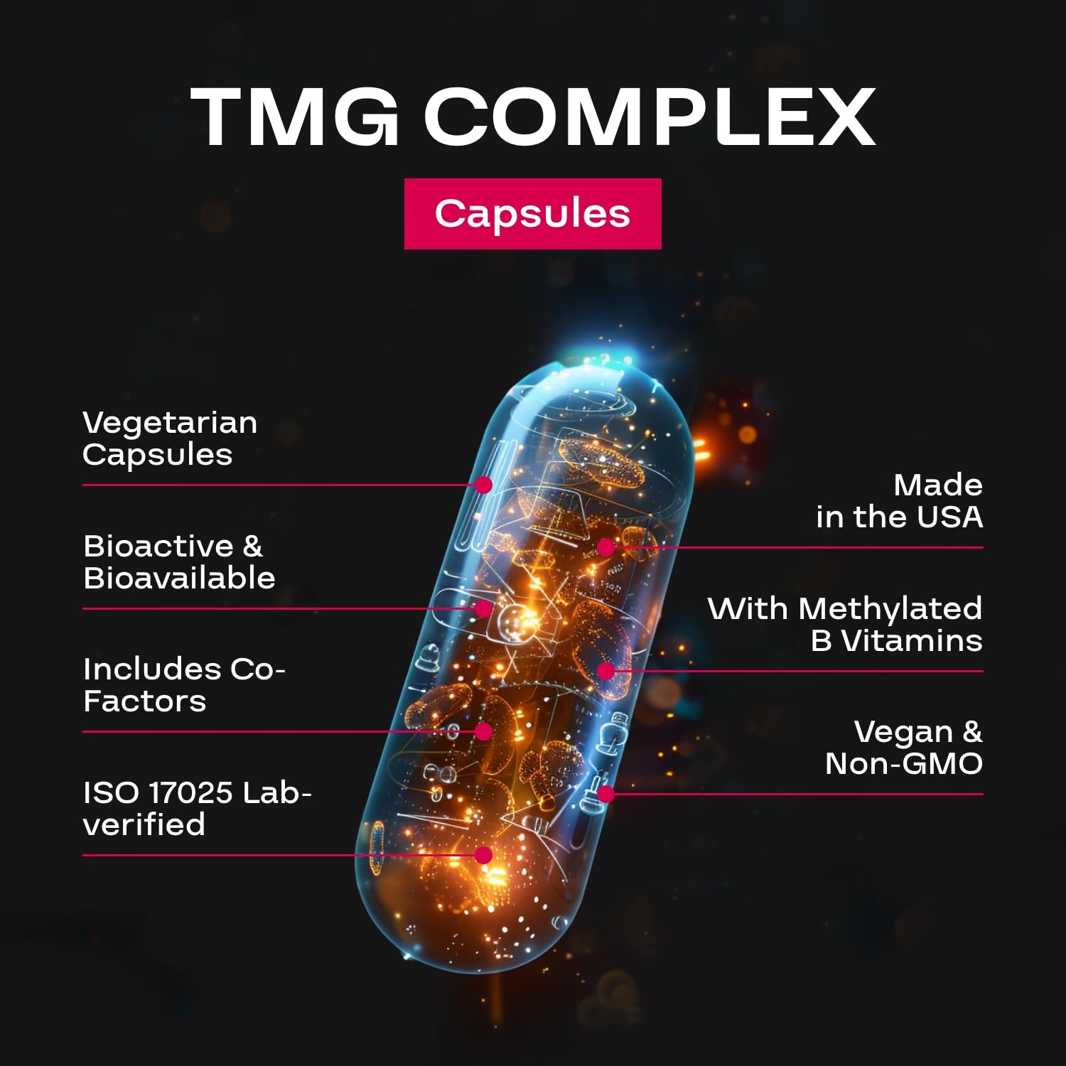 NEXGEN BLENDS B-Complex Trimethylglycine Supplement packaging