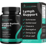 NEXGEN BLENDS Echinacea Lymph Support Capsules front view