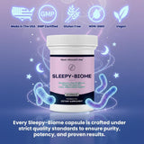 NEXT-MICROBIOME Sleepy-Biome 60g supplement lifestyle scene