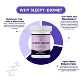 NEXT-MICROBIOME Sleepy-Biome 60g supplement packaging
