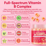 Nextdia B-Complex Gummies in a hand for size reference