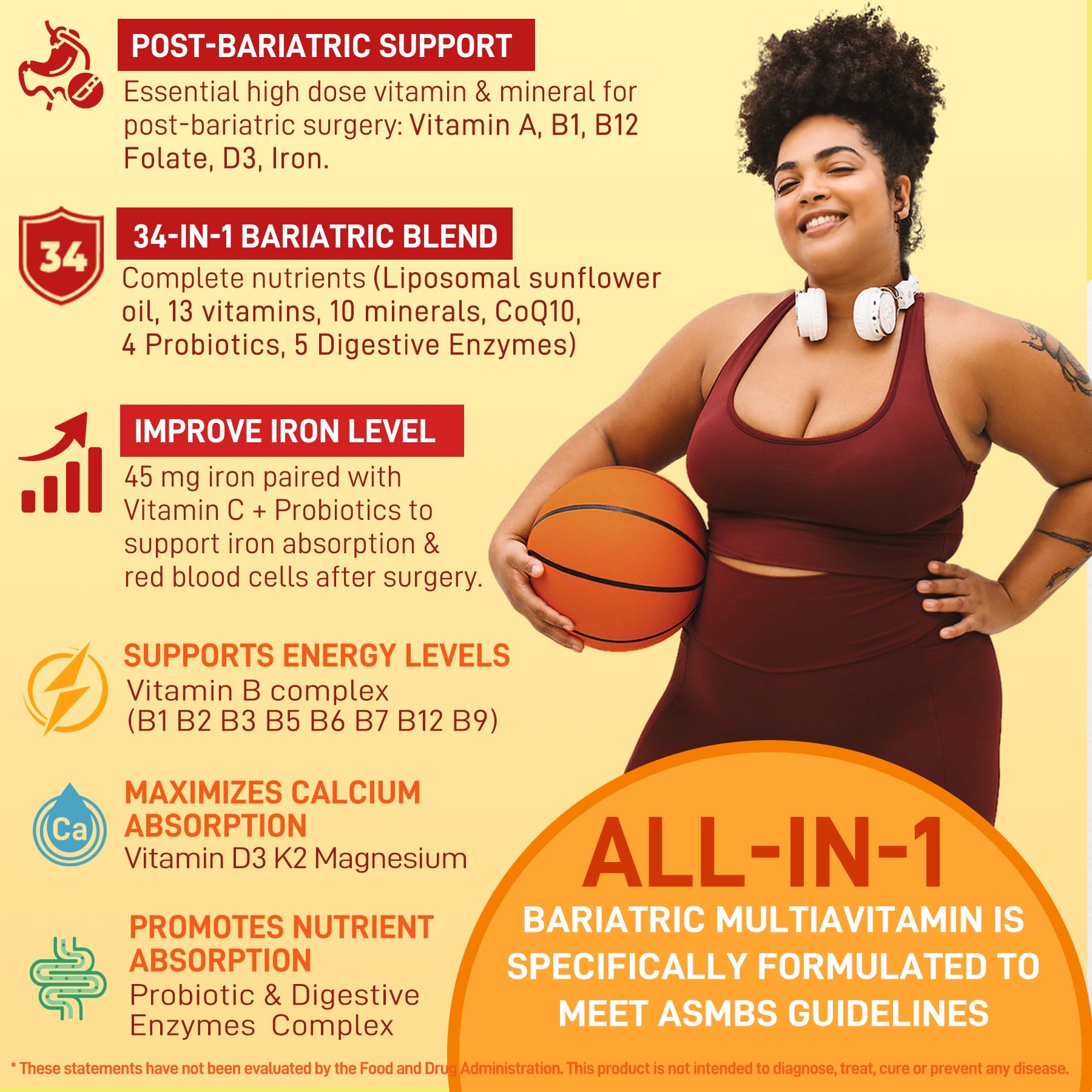 Nextdia Bariatric Multivitamin 31-in-1 GummieJel side view