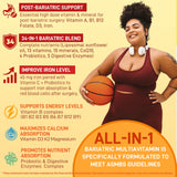 Nextdia Bariatric Multivitamin 31-in-1 GummieJel side view