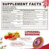 Nextdia Berberine Ceylon Cinnamon Capsules bottle with 120 veggie caps