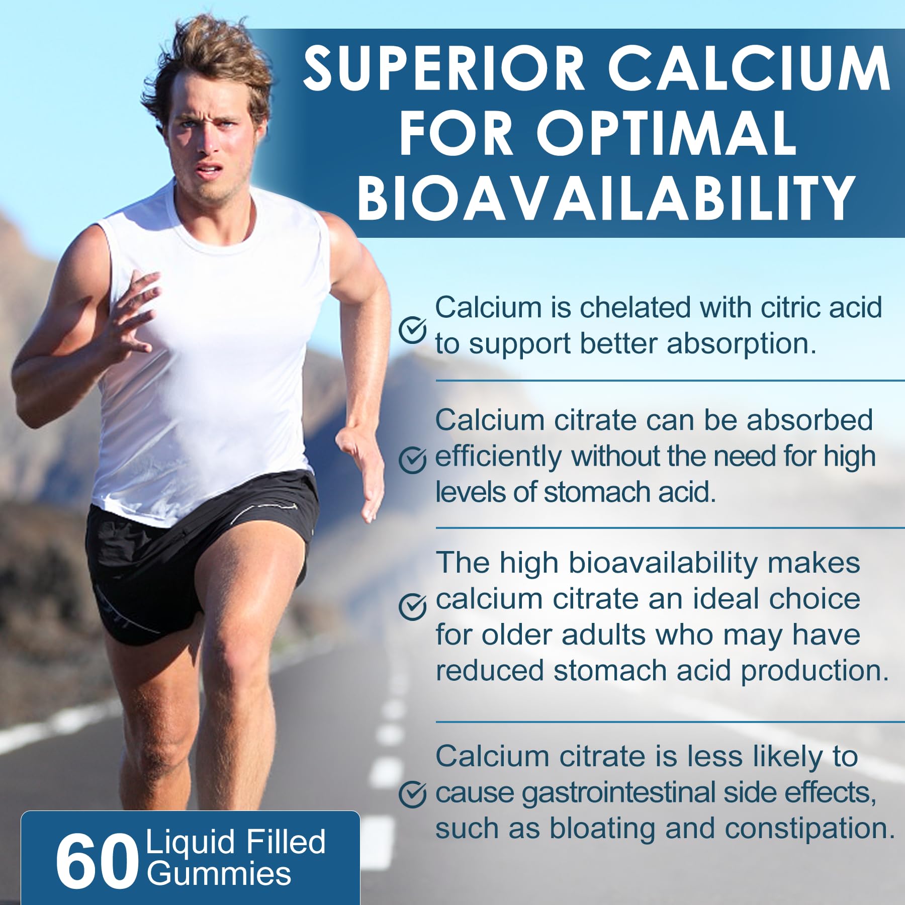Nextdia Calcium Citrate Gummies 1000mg nutrition facts