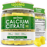 Nextdia Calcium Citrate Gummies 1200mg front view