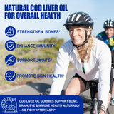 Nextdia Cod Liver Oil Gummies ingredients list on packaging