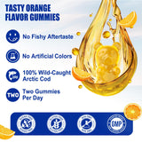 Nextdia Cod Liver Oil Gummies with a spoonful for serving