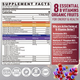 Nextdia Daily B-Complex Gummies nutritional information