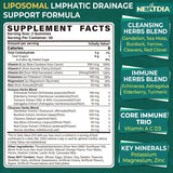 Nextdia Echinacea 16-IN-1 Lymphatic Complex back view