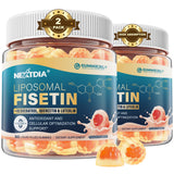 Nextdia Fisetin Liposomal Gummies front view with packaging