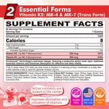 Nextdia Full-Spectrum Vitamin K2 Gummies close-up of gummies