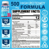 Nextdia GABA Gummies 500mg close-up of gummies