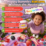 Nextdia Happy Saffron Gummies for Kids close-up of gummies