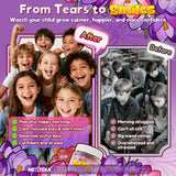 Nextdia Happy Saffron Gummies for Kids with a measuring spoon