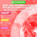 Nextdia Inositol Gummies opened package showing gummies