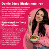 Nextdia Iron Bisglycinate Gummies displayed with other vitamins