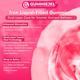 Nextdia Iron Bisglycinate Gummies lifestyle shot with family